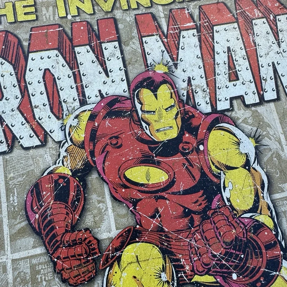 Iron Man Wall Decor‎ Marvel Comics Tin Sign 2012